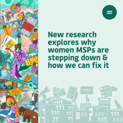 Research shows record number of women MSPs standing down ahead of election