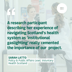 Invisible in Scotland’s Health System